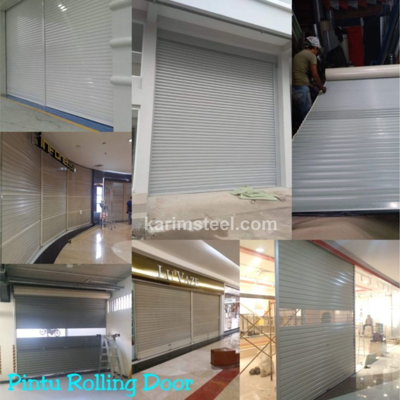 Pabrik Pintu Besi Jakarta 0812 9055 7176 Karim Steel