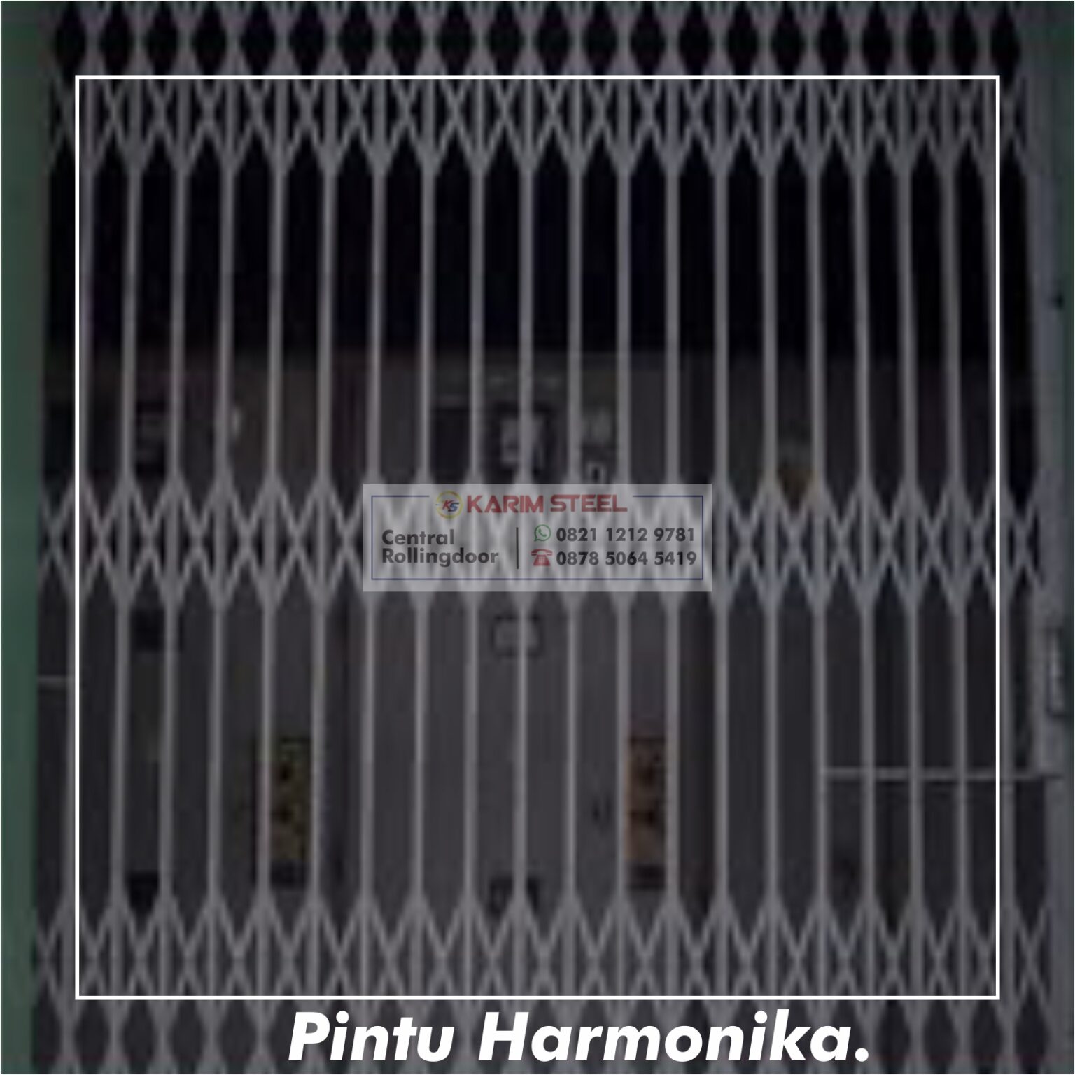 Pintu Harmonika Aluminium 0812-9055-7176 - Jual Pintu Harmonika