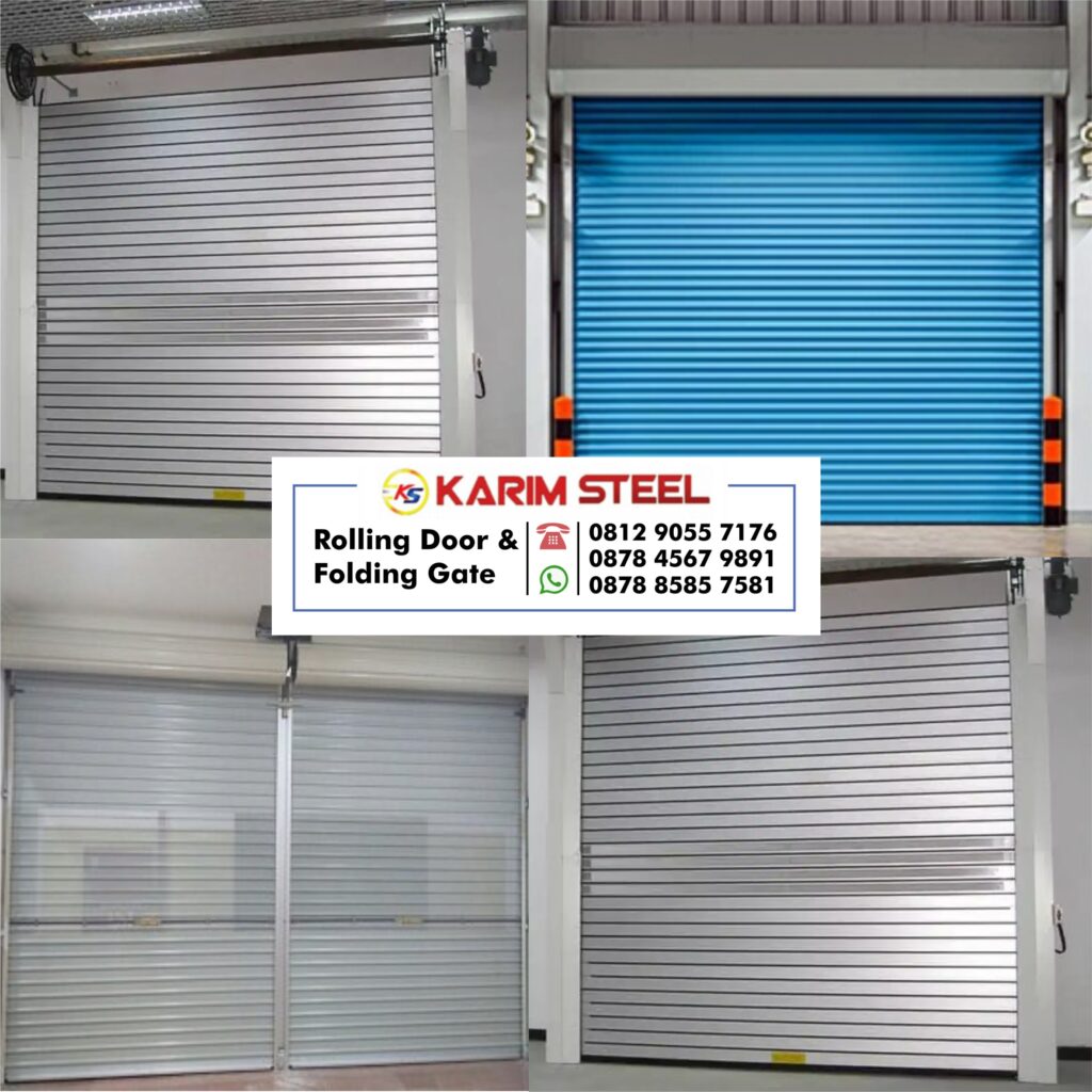 Rolling Door Industri Otomatis 0812 9055 7176 Karim Steel